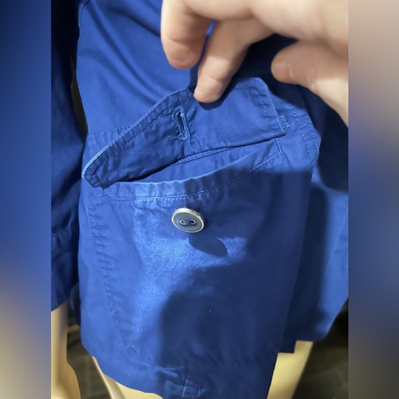 Laura Ashley Colbolt blue jacket. Sz small - Picture 4 of 14